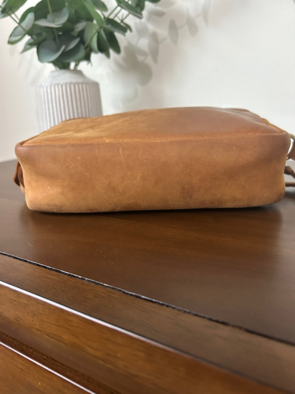 Portland Leather Crossbody Toaster  Leather Bag in Dakota - Picture 5 of 10